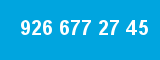 926 677 27 45